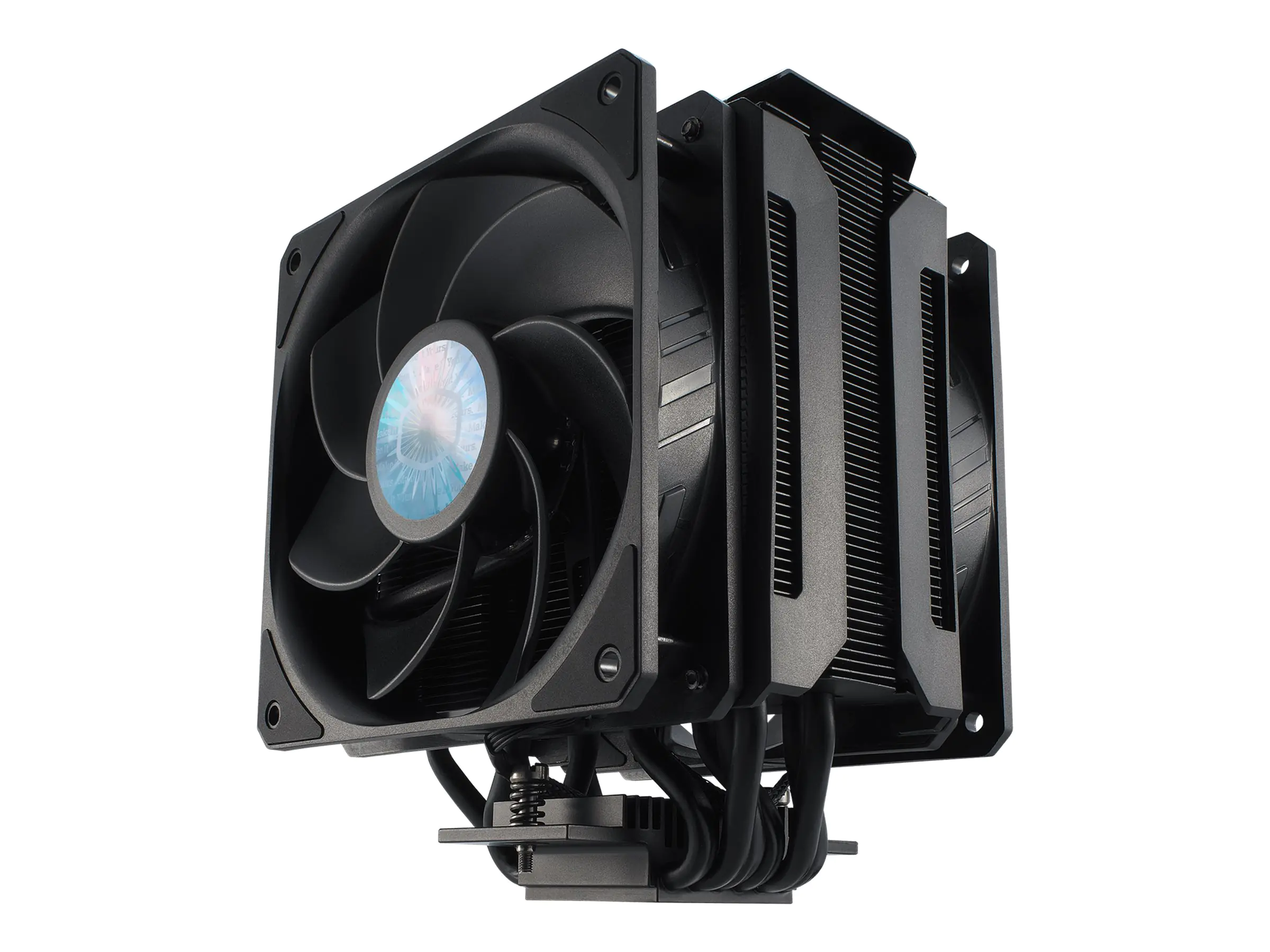 CoolerMaster MasterAir MA612 STEALTH - Prozessor-Luftkühler - (für: LGA1156, AM2, AM2+, LGA1366, AM3, LGA1155, AM3+, LGA2011, FM1, FM2, LGA1150, FM2+, LGA2011-3, LGA1151, AM4, LGA2066, LGA1200) - Aluminium und Kupfer - 120 mm - Schwarz