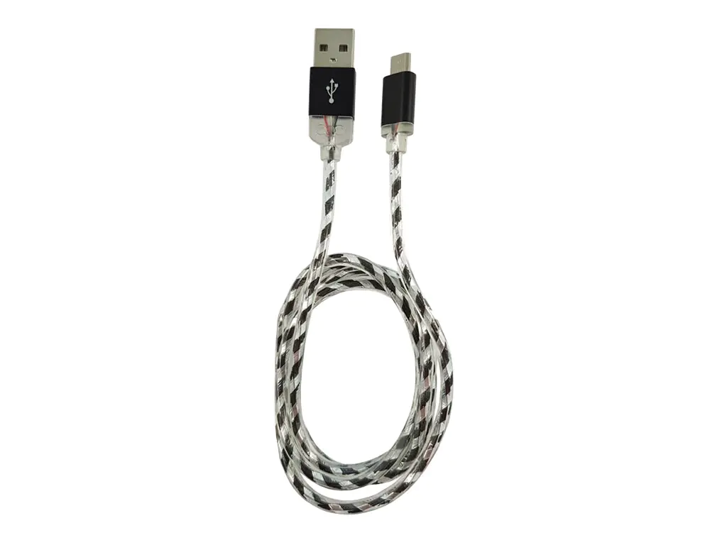 LC-Power USB-Kabel - USB (M) zu Micro-USB Typ B (M) LC-C-USB-MICRO-1M-8