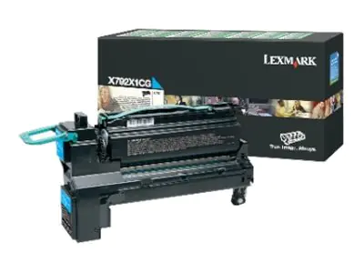 Lexmark Besonders hohe Ergiebigkeit - Cyan X792X1CG