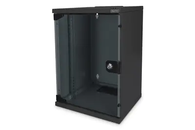 Digitus DN-10-09U-B - Gehäuse - geeignet für Wandmontage - Schwarz, RAL 9005 - 9U - 25.4 cm (10") Digitus DN-10-09U-B - Gehäuse - geeignet für Wandmontage - Schwarz, RAL 9005 - 9U - 25.4 cm (10")