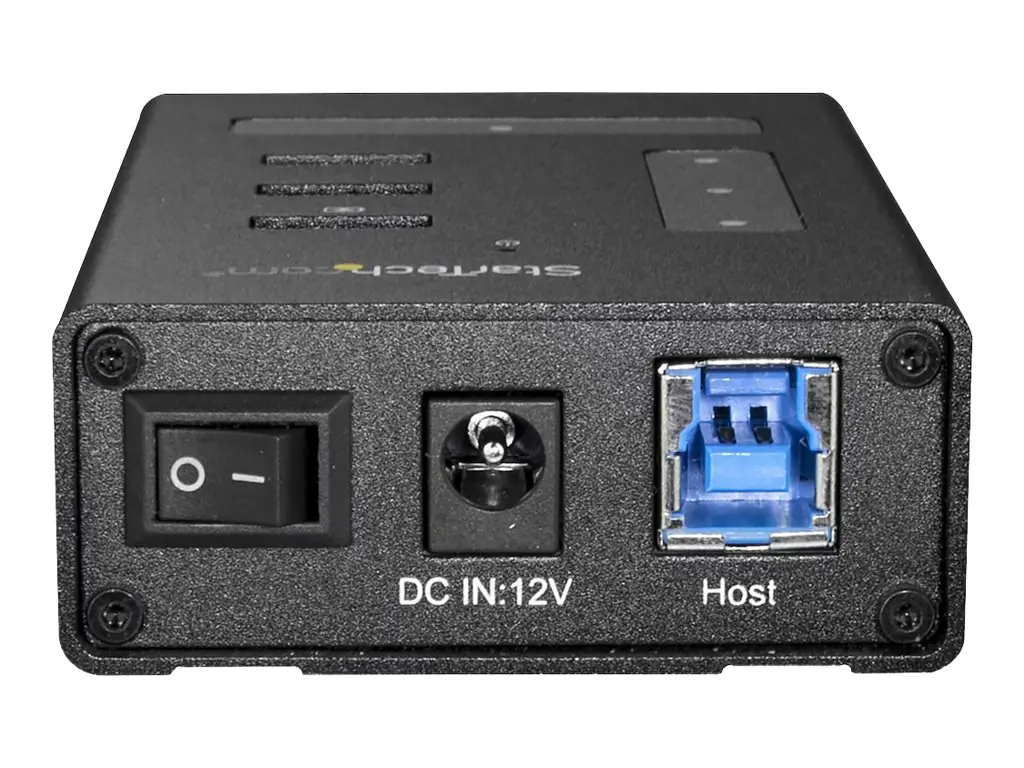 StarTech 4 Port USB Hub - Metall - USB-A zu 3x USB-A und 1x USB-C - USB 3.0 - Industrieller USB Hub - USB Hub mit Typ C - Hub - 3 x SuperSpeed USB 3.0 + 1 x USB-C - Desktop - für P/N: SVA12M2NEUA, SVA12M5NA