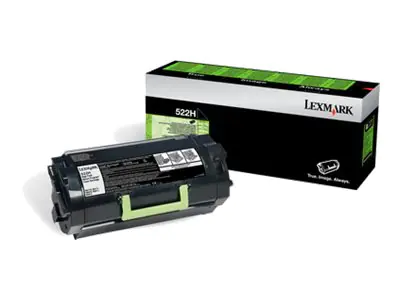 Lexmark 522H - Hohe Ergiebigkeit - Schwarz 52D2H00