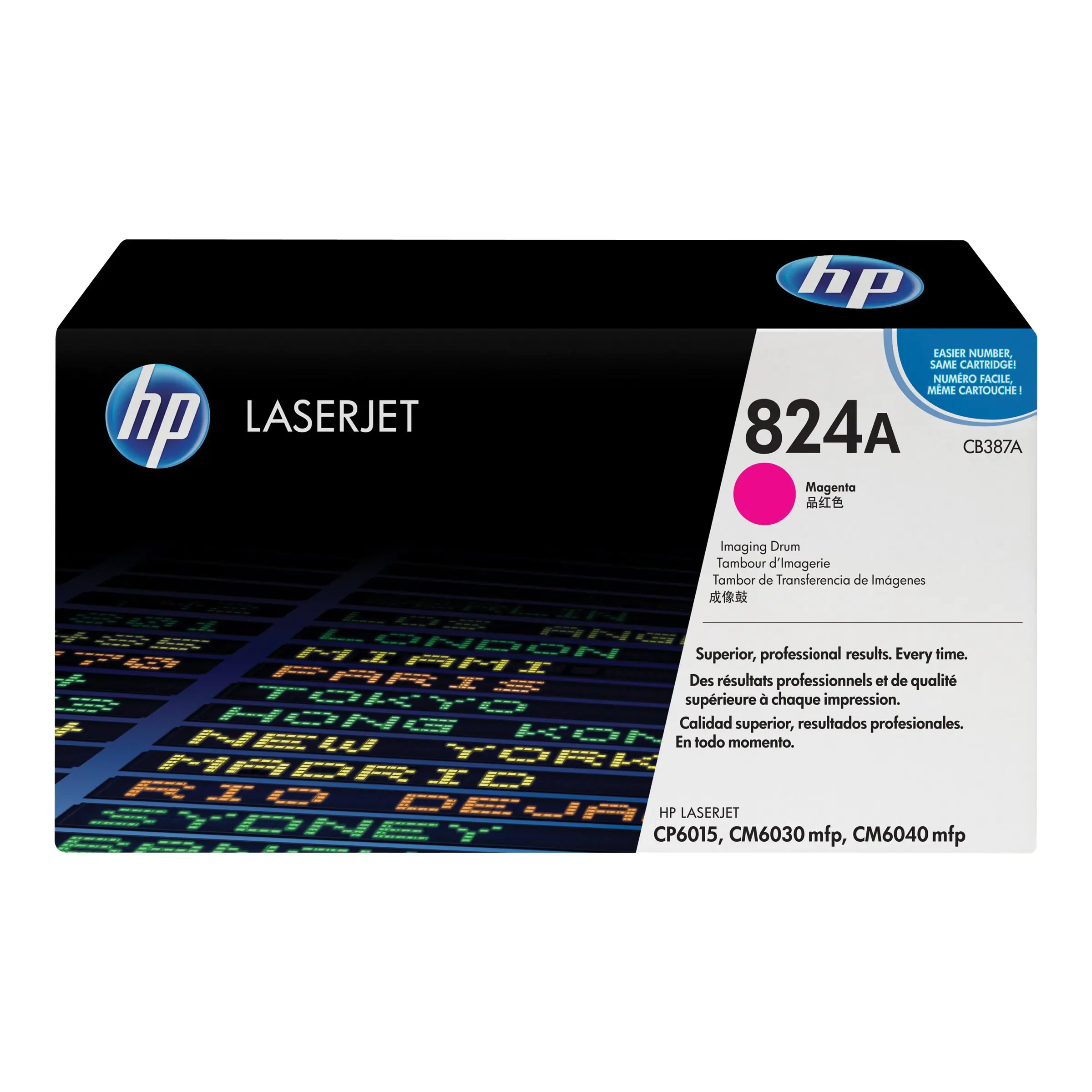 HP 824A - Magenta - original - Trommeleinheit - für Color LaserJet CM6040, CM6040f, CM6049f, CP6015de, CP6015dn, CP6015n, CP6015x, CP6015xh HP 824A - Magenta - original - Trommeleinheit - für Color LaserJet CM6040, CM6040f, CM6049f, CP6015de, CP6015dn, CP6015n, CP6015x, CP6015xh