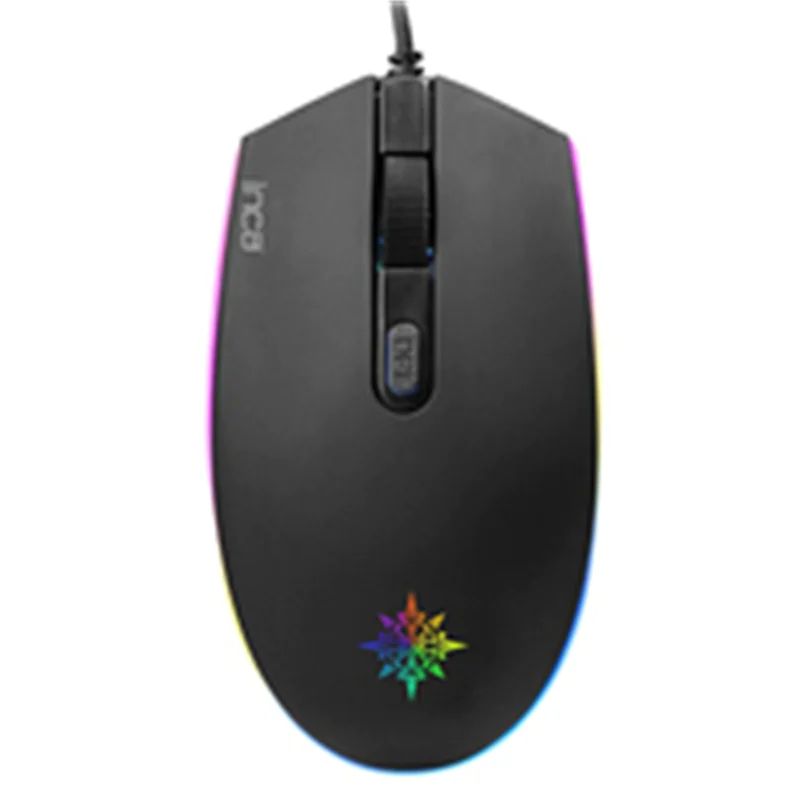 INCA Cian INCA 1200 DPI RGB 4D GAMING MOUSE - Maus
