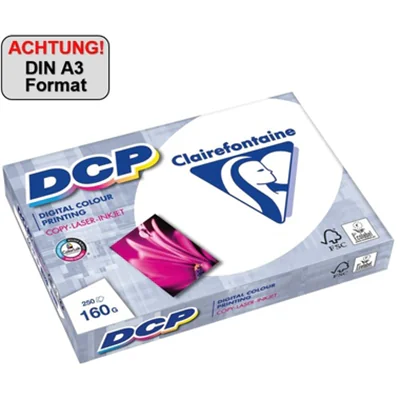 Clairefontaine Farblaserpapier DCP 1843C DIN A3 160g ws 250 Bl./Pack. Clairefontaine Farblaserpapier DCP 1843C DIN A3 160g ws 250 Bl./Pack.