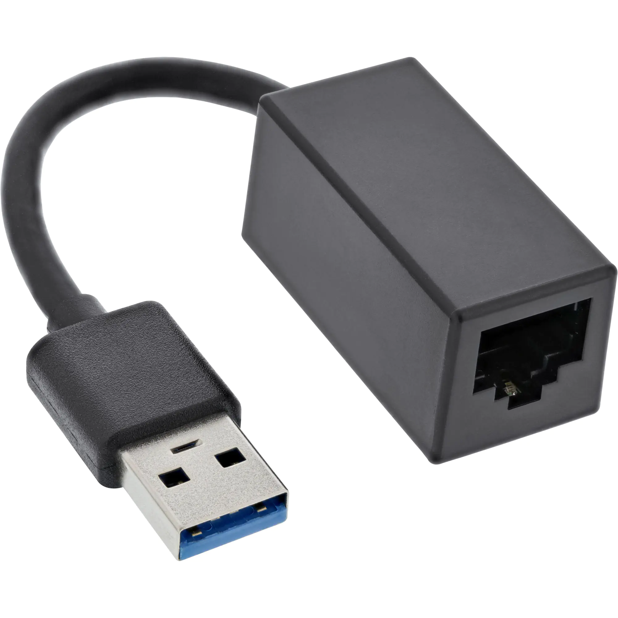 InLine - Netzwerkadapter - USB 3.0 - Gigabit Ethernet x 1 - Schwarz InLine - Netzwerkadapter - USB 3.0 - Gigabit Ethernet x 1 - Schwarz