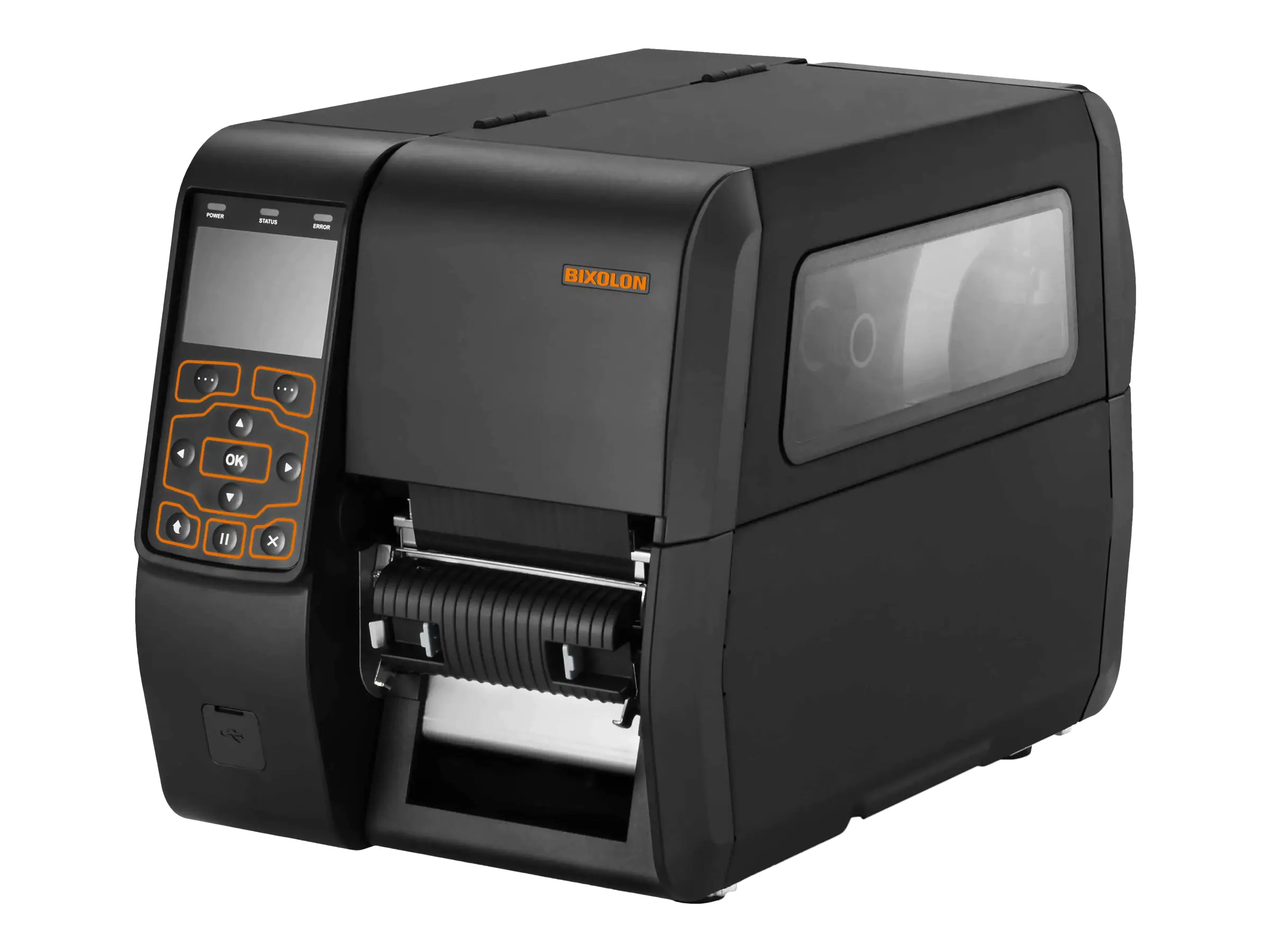 BIXOLON XT5-40 - Etikettendrucker - Thermodirekt / Thermotransfer - Rolle (11,4 cm) - 203 dpi - bis zu 356 mm/Sek. - USB, seriell, Gigabit LAN, USB-Host
