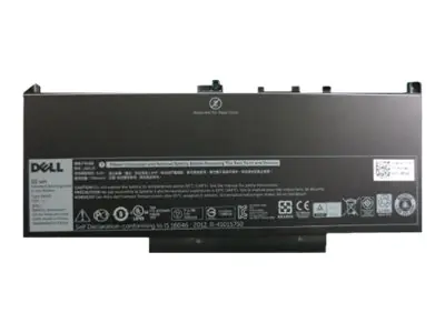 Dell Primary Battery - Laptop-Batterie - 1 x Lithium-Ionen 4 Zellen 55 Wh - für Latitude E7270, E7470 Dell Primary Battery - Laptop-Batterie - 1 x Lithium-Ionen 4 Zellen 55 Wh - für Latitude E7270, E7470
