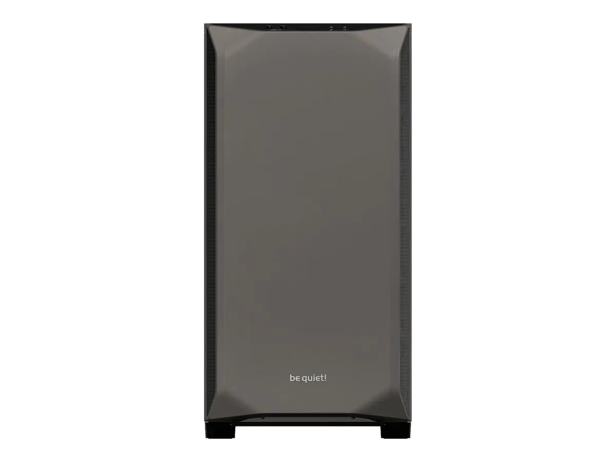 be quiet! Pure Base 500 Window - Tower - ATX - Seitenteil mit Fenster (gehärtetes Glas) - keine Spannungsversorgung (ATX / PS/2) - metallisch grau - USB/Audio