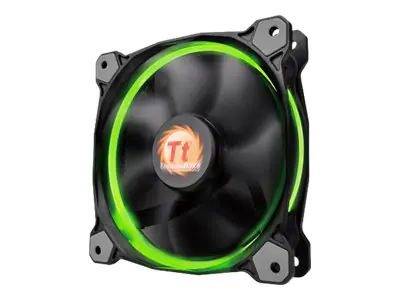 Thermaltake Riing 12 LED - Gehäuselüfter - 120 mm (Packung mit 3) CL-F042-PL12SW-B