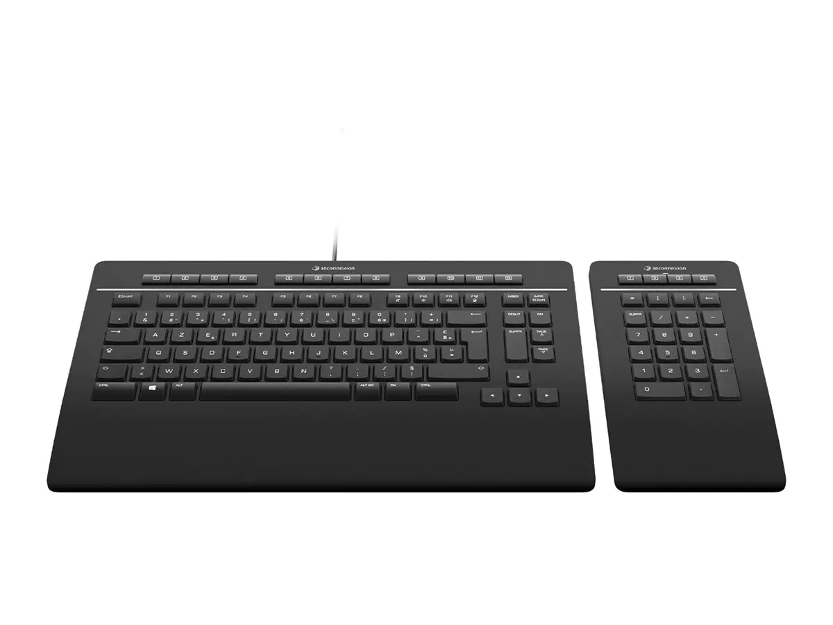 3Dconnexion Keyboard Pro with Numpad - Tastatur 3DX-700097