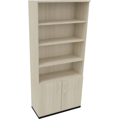 Kombischrank 2OH Tür 4OH Regal B1000xT442xH2221mm an/Akazie Kombischrank 2OH Tür 4OH Regal B1000xT442xH2221mm an/Akazie