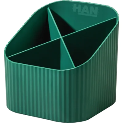 HAN Stifteköcher KARMA 11,1 x 10,5 x 11,1 cm (B x H x T) Kunststoff, 80-100 % Rezyklat öko-grün HAN Stifteköcher KARMA 11,1 x 10,5 x 11,1 cm (B x H x T) Kunststoff, 80-100 % Rezyklat öko-grün