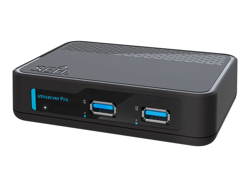 SEH utnserver Pro - Geräteserver - 2 Anschlüsse - 1GbE, USB 3.2 Gen 1 SEH utnserver Pro - Geräteserver - 2 Anschlüsse - 1GbE, USB 3.2 Gen 1