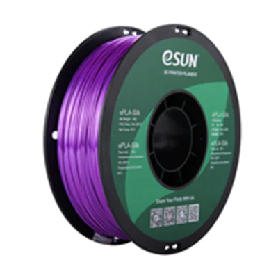 Esun eSilk-PLA 1.75mm Purple 1kg 3D Filament