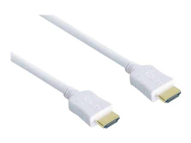 Good Connections - HDMI mit Ethernetkabel - HDMI (M) bis HDMI (M) - 7.5 m - weiß