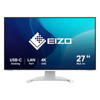 EIZO FlexScan EV2740X - Mit FlexStand - LED-Monitor - 68.5 cm (27") - 3840 x 2160 4K - IPS - 350 cd/m² - 2000:1 - 5 ms - HDMI, DisplayPort, USB-C - Lautsprecher - weiß EIZO FlexScan EV2740X - Mit FlexStand - LED-Monitor - 68.5 cm (27") - 3840 x 2160 4K - IPS - 350 cd/m² - 2000:1 - 5 ms - HDMI, DisplayPort, USB-C - Lautsprecher - weiß