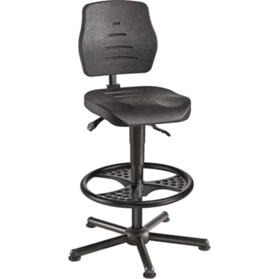meychair Arbeitsdrehstuhl Workster Pro W15 XXL ca. 61-86cm Stahl, pulverbeschichtet schwarz meychair Arbeitsdrehstuhl Workster Pro W15 XXL ca. 61-86cm Stahl, pulverbeschichtet schwarz