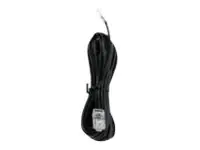 Helos - ISDN-Kabel - RJ-45 (4-PIN) (M) zu RJ-45 (4-PIN) (M) - 3 m - flach - Schwarz