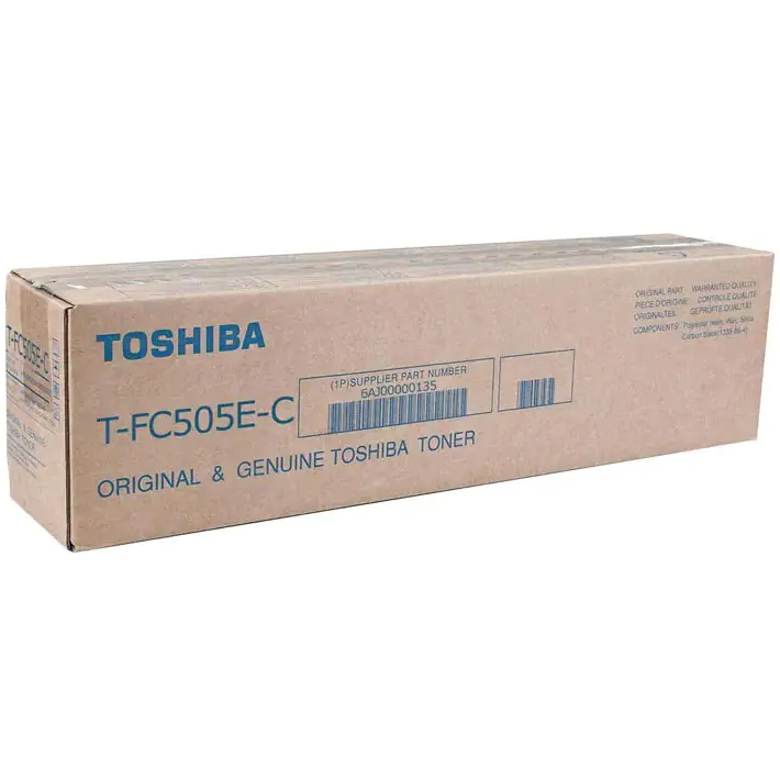 Toshiba TFC505EC - Cyan - Original - Tonerpatrone - für e-STUDIO 2505AC, 3005AC, 3505AC, 4505AC, 5005AC Toshiba TFC505EC - Cyan - Original - Tonerpatrone - für e-STUDIO 2505AC, 3005AC, 3505AC, 4505AC, 5005AC