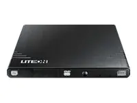 LiteOn EBAU108 - Laufwerk - DVD±RW (±R DL) / DVD-RAM - 8x/8x/5x - USB 2.0 - extern - Schwarz