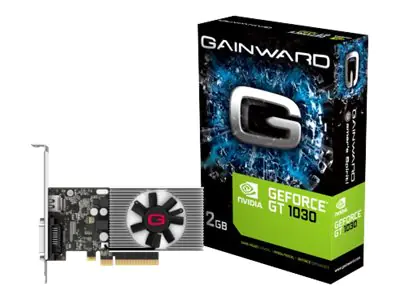 Gainward GeForce GT 1030 - Grafikkarten - GF GT 1030 - 2 GB DDR4 - PCIe 3.0 x4 - DVI, HDMI