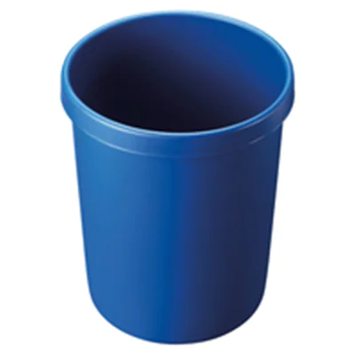 helit Papierkorb H6106234 39x48cm 45l rund Polyethylen blau