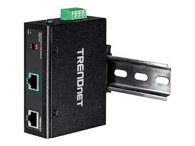 TRENDnet TI-SG104 - PoE-Splitter (DIN-Schienenmontage
