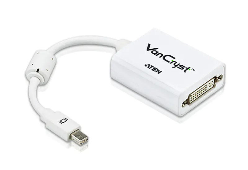 ATEN VC960 - DisplayPort-Adapter - Mini DisplayPort (M) zu DVI-I (W) - 20 cm - weiß ATEN VC960 - DisplayPort-Adapter - Mini DisplayPort (M) zu DVI-I (W) - 20 cm - weiß