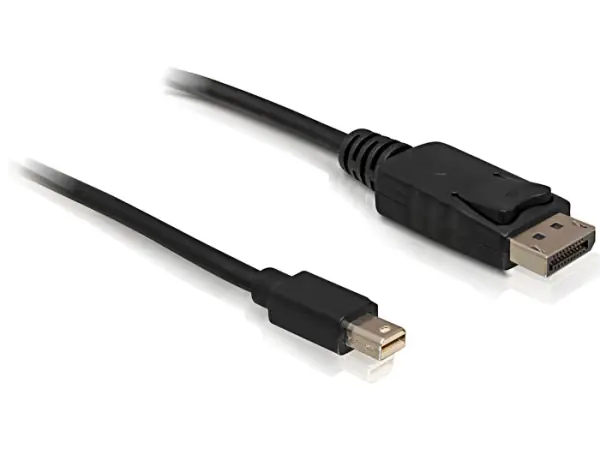 Delock - DisplayPort-Kabel - Mini DisplayPort (M) zu DisplayPort (M) - 1 m Delock - DisplayPort-Kabel - Mini DisplayPort (M) zu DisplayPort (M) - 1 m