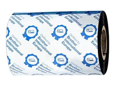 Brother Premium - Schwarz - original - 80 mm x 300 m - Farbband (Packung mit 12) BSP1D300080