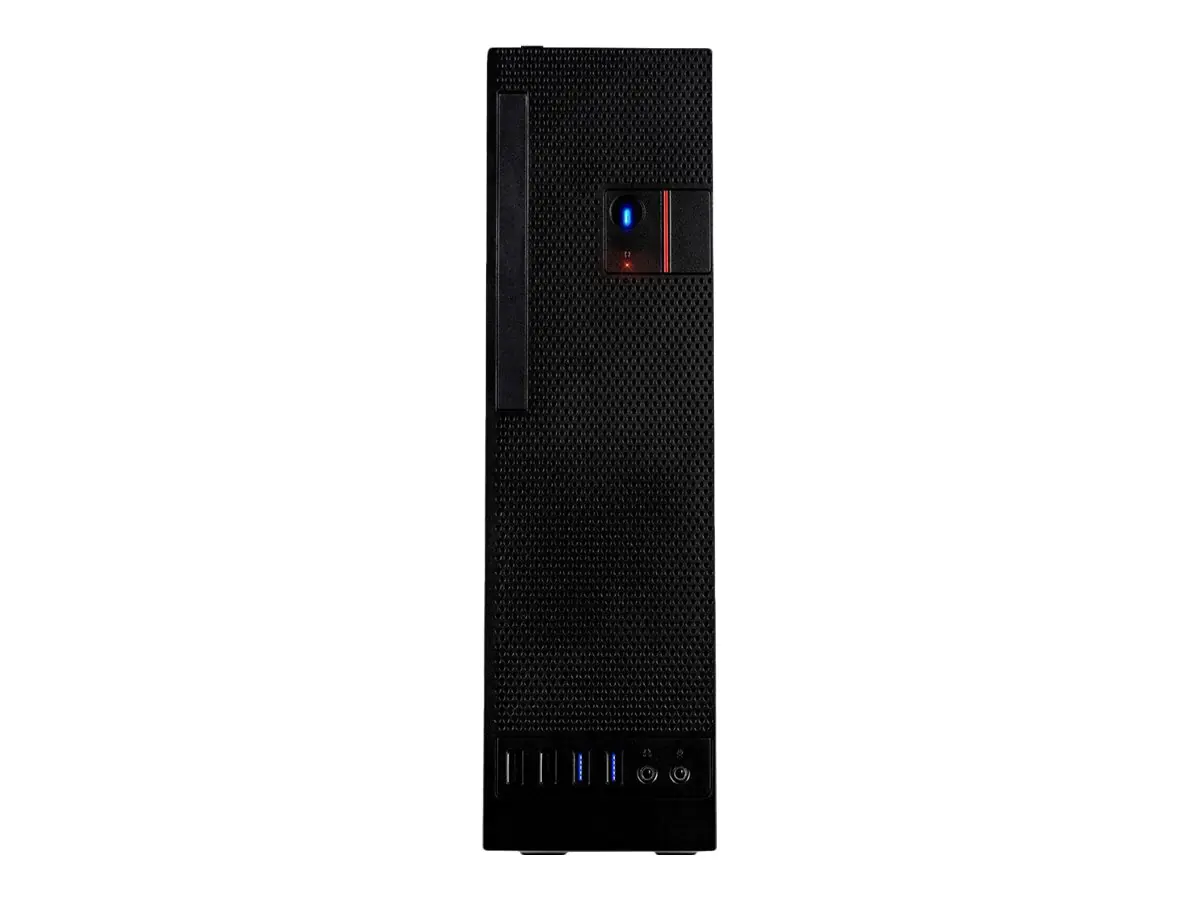 Inter-Tech S-331 - Ultrakompaktes Desktopgehäuse - Mini-ITX - keine Spannungsversorgung (TFX12V) 88881350