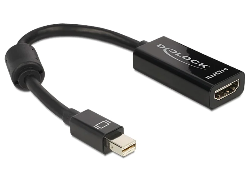 Delock - Videoadapter - Mini DisplayPort männlich zu HDMI weiblich - 18 cm Delock - Videoadapter - Mini DisplayPort männlich zu HDMI weiblich - 18 cm
