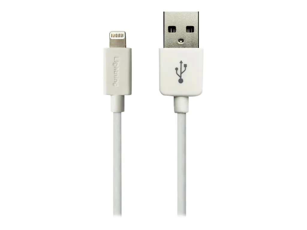 Sandberg - Lade-/Datenkabel - USB männlich zu Lightning männlich - 1 m - weiß