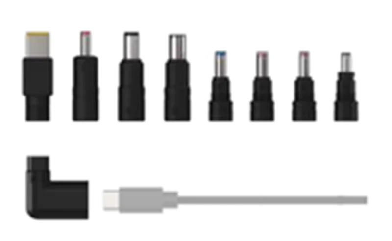 Ansmann Adapter-Set 1700-0137, Netzstecker, Schwarz