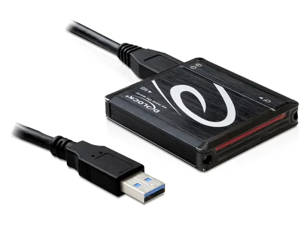 DeLOCK USB 3.0 Card Reader All in 1 - Kartenleser - All-in-one (Multi-Format) - USB 3.0 DeLOCK USB 3.0 Card Reader All in 1 - Kartenleser - All-in-one (Multi-Format) - USB 3.0