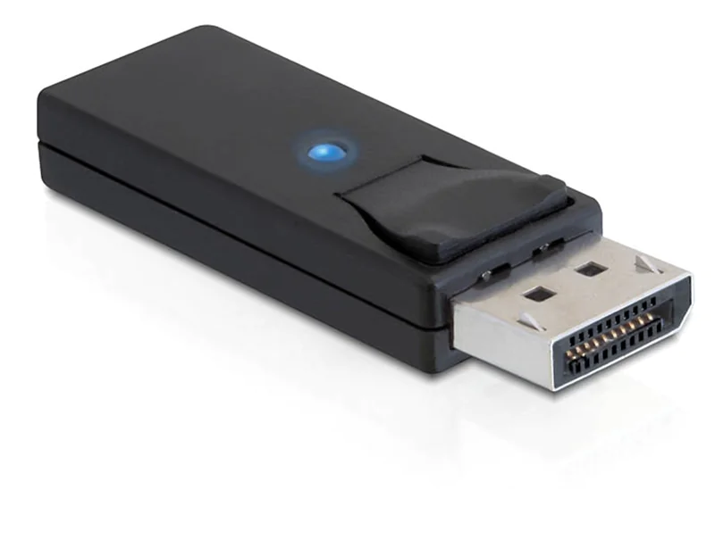 Delock - HDMI-Adapter - DisplayPort männlich zu HDMI weiblich - Schwarz Delock - HDMI-Adapter - DisplayPort männlich zu HDMI weiblich - Schwarz