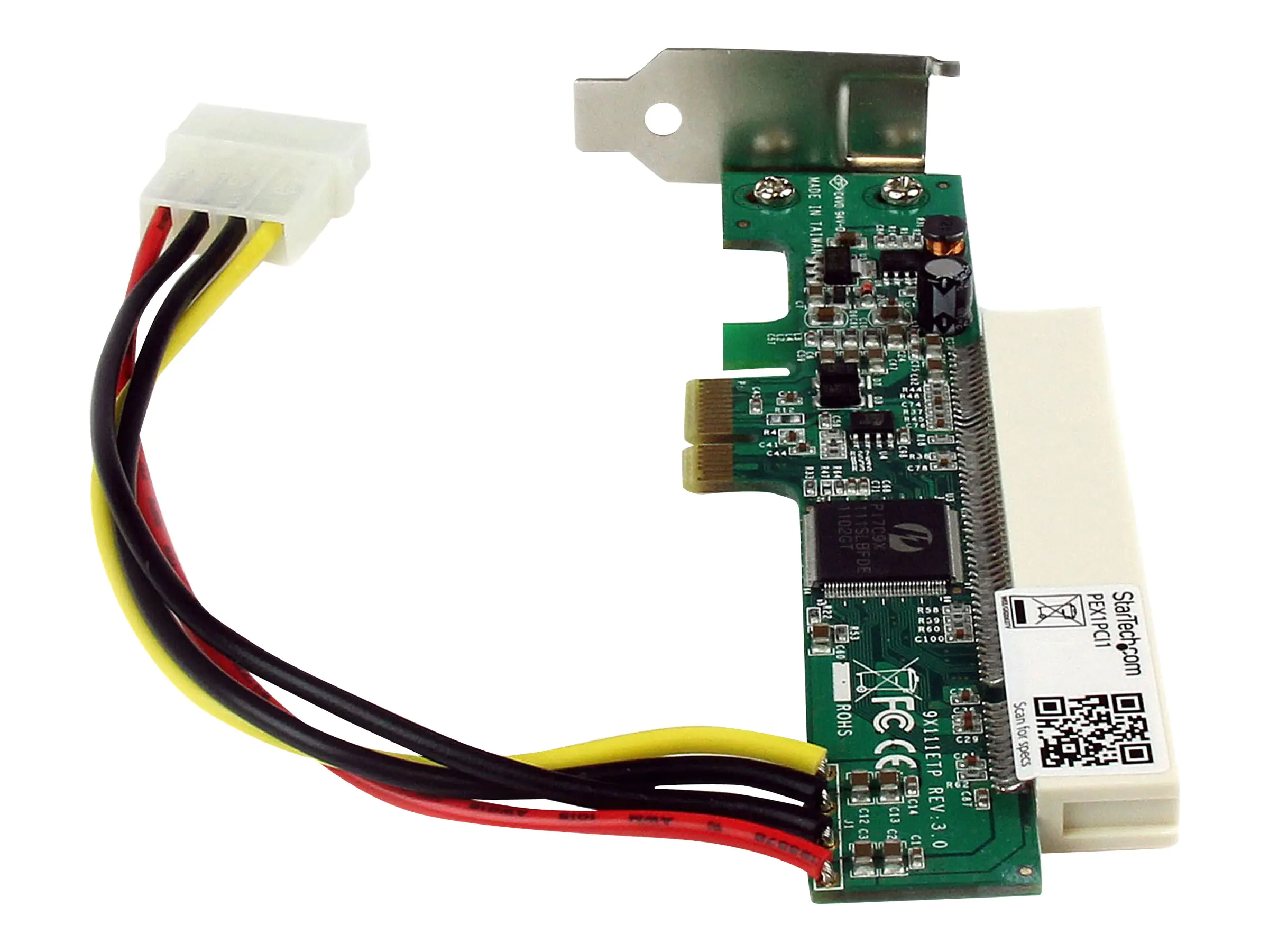 StarTech PCI Express Schnittstellenkarte für PCI Low Profile Adapter Karte - 1 x PCI-e (Stecker) 1 x PCI (Buchse) - PCIe x1-zu-PCI-Steckplatzadapter StarTech PCI Express Schnittstellenkarte für PCI Low Profile Adapter Karte - 1 x PCI-e (Stecker) 1 x PCI (Buchse) - PCIe x1-zu-PCI-Steckplatzadapter