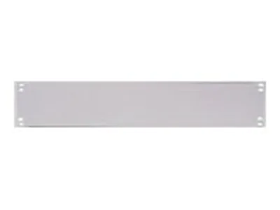 apraNET - Rack-Blindabdeckungsplatte - Hellgrau, RAL 7035 - 1U - 48.3 cm (19")
