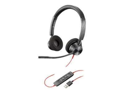 Poly Blackwire 3320 - 3300 Series - Headset 213934-01