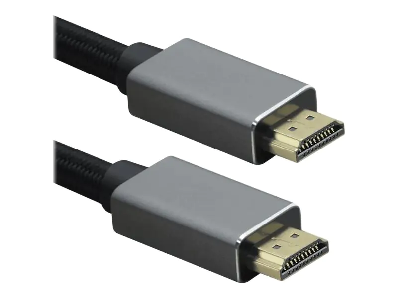 Helos - HDMI-Kabel - HDMI männlich zu HDMI männlich - 2 m - Schwarz - 8K Unterstützung Helos - HDMI-Kabel - HDMI männlich zu HDMI männlich - 2 m - Schwarz - 8K Unterstützung