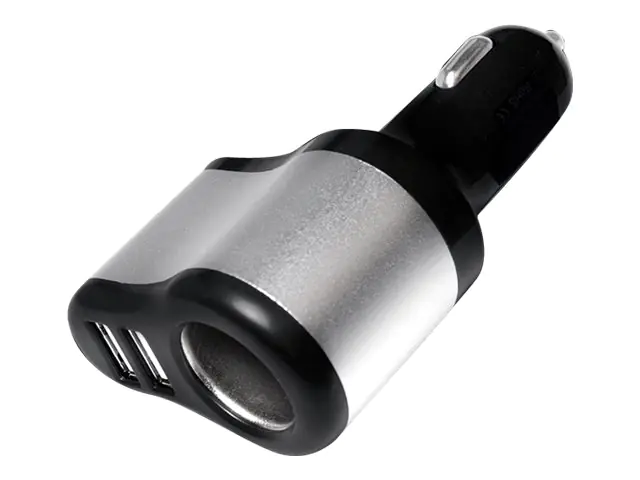 LogiLink Auto-Netzteil - 150 Watt - 2.1 A - 3 Ausgabeanschlussstellen (USB, automobile cigarette lighter) PA0131