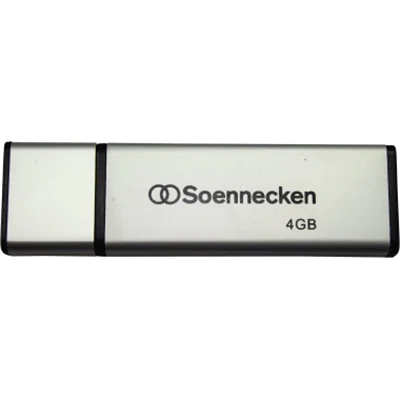 Soennecken USB-Stick 71616 2.0 4GB schwarz/silber Soennecken USB-Stick 71616 2.0 4GB schwarz/silber