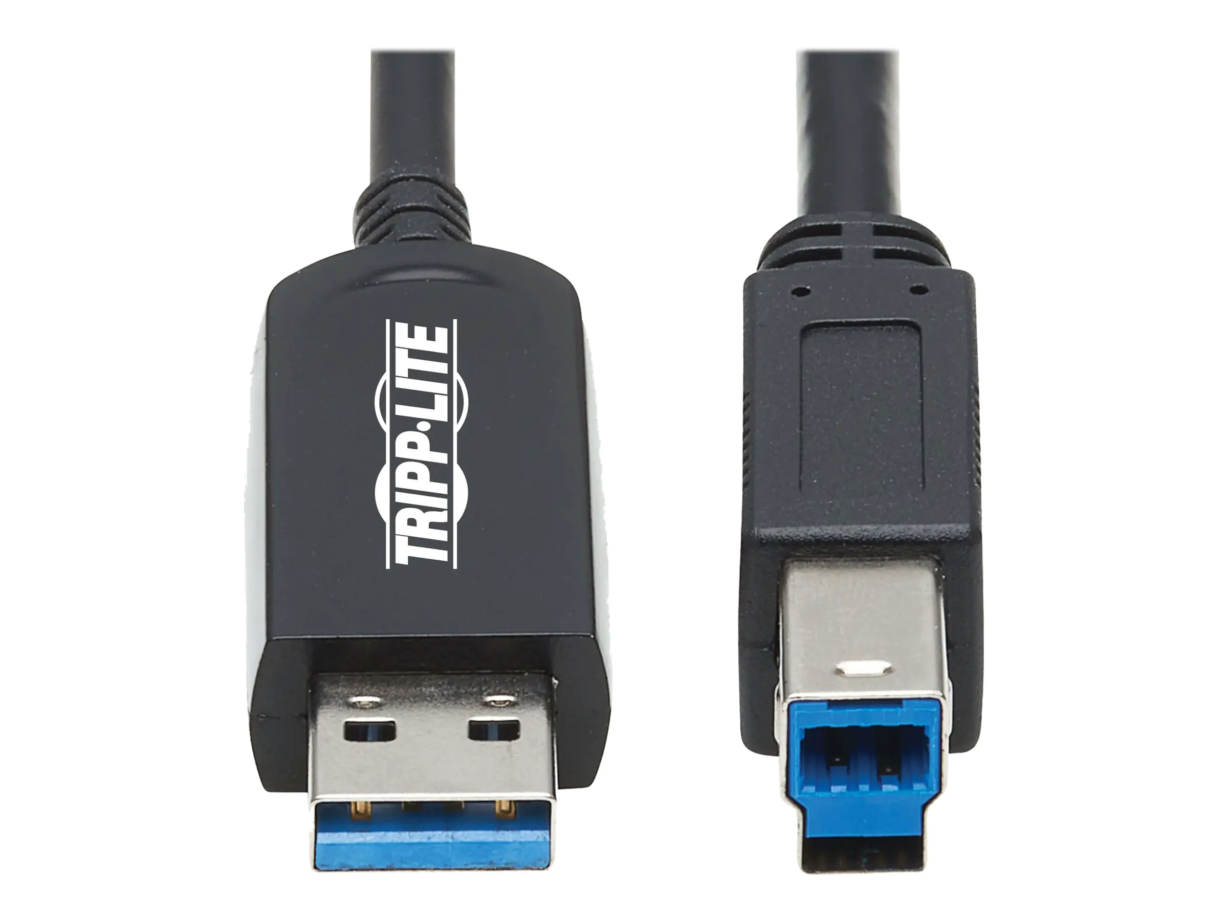 Eaton Tripp Lite Series USB 3.2 Gen 1 Plenum-Rated Fiber Active Optical Cable (AOC) - A/B M/M, Black, 20 m - USB-Kabel - USB Typ A (M) zu USB Type B (M) - USB 3.2 Gen 1 - 20 m - Plenum, Active Optical Cable (AOC) - Schwarz Eaton Tripp Lite Series USB 3.2 Gen 1 Plenum-Rated Fiber Active Optical Cable (AOC) - A/B M/M, Black, 20 m - USB-Kabel - USB Typ A (M) zu USB Type B (M) - USB 3.2 Gen 1 - 20 m - Plenum, Active Optical Cable (AOC) - Schwarz