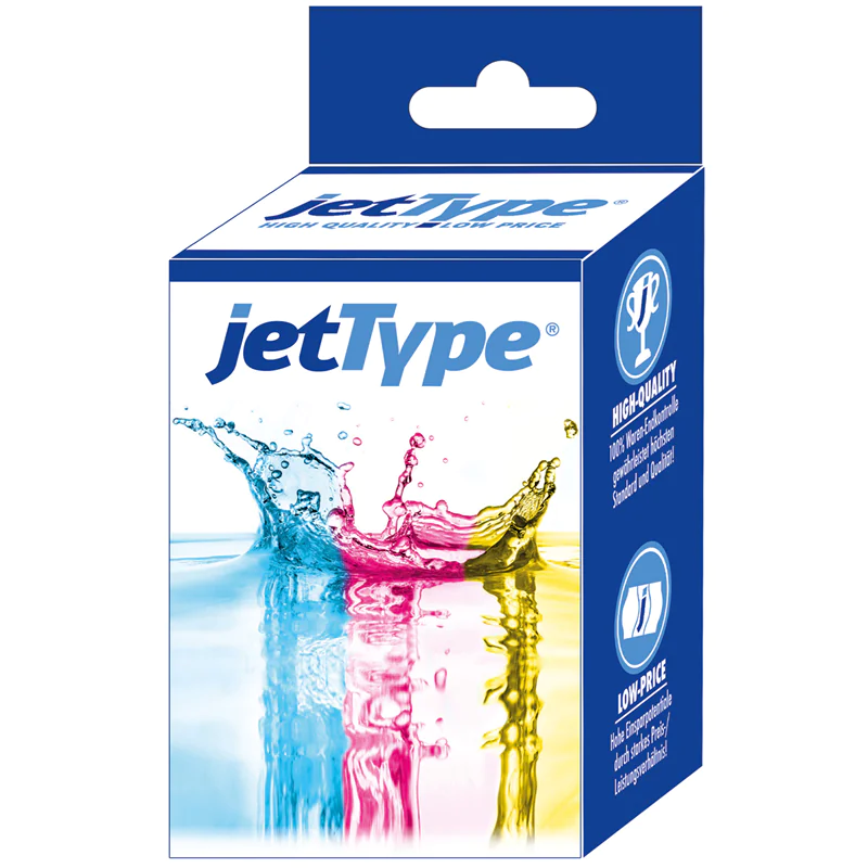 jetType Tinte kompatibel zu Epson C13T596800 T5968 mattschwarz 350 ml 1 Stück
