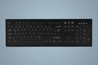 Active Key AK-C8100F-FU1 - Tastatur - kabellos - 2.4 GHz - QWERTZ - Schweiz - Schwarz
