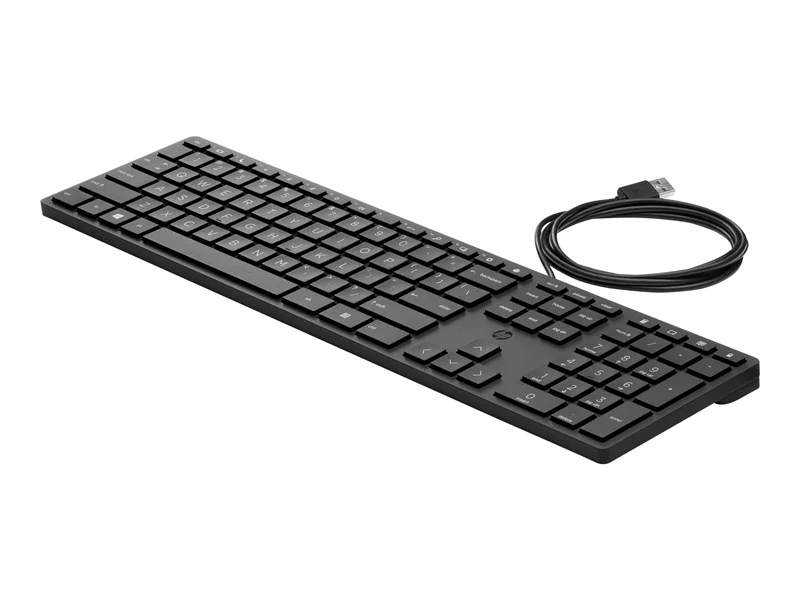 HP Desktop 320K - Tastatur - USB - QWERTY - Englisch - für HP 34; Elite Mobile Thin Client mt645 G7; Pro Mobile Thin Client mt440 G3