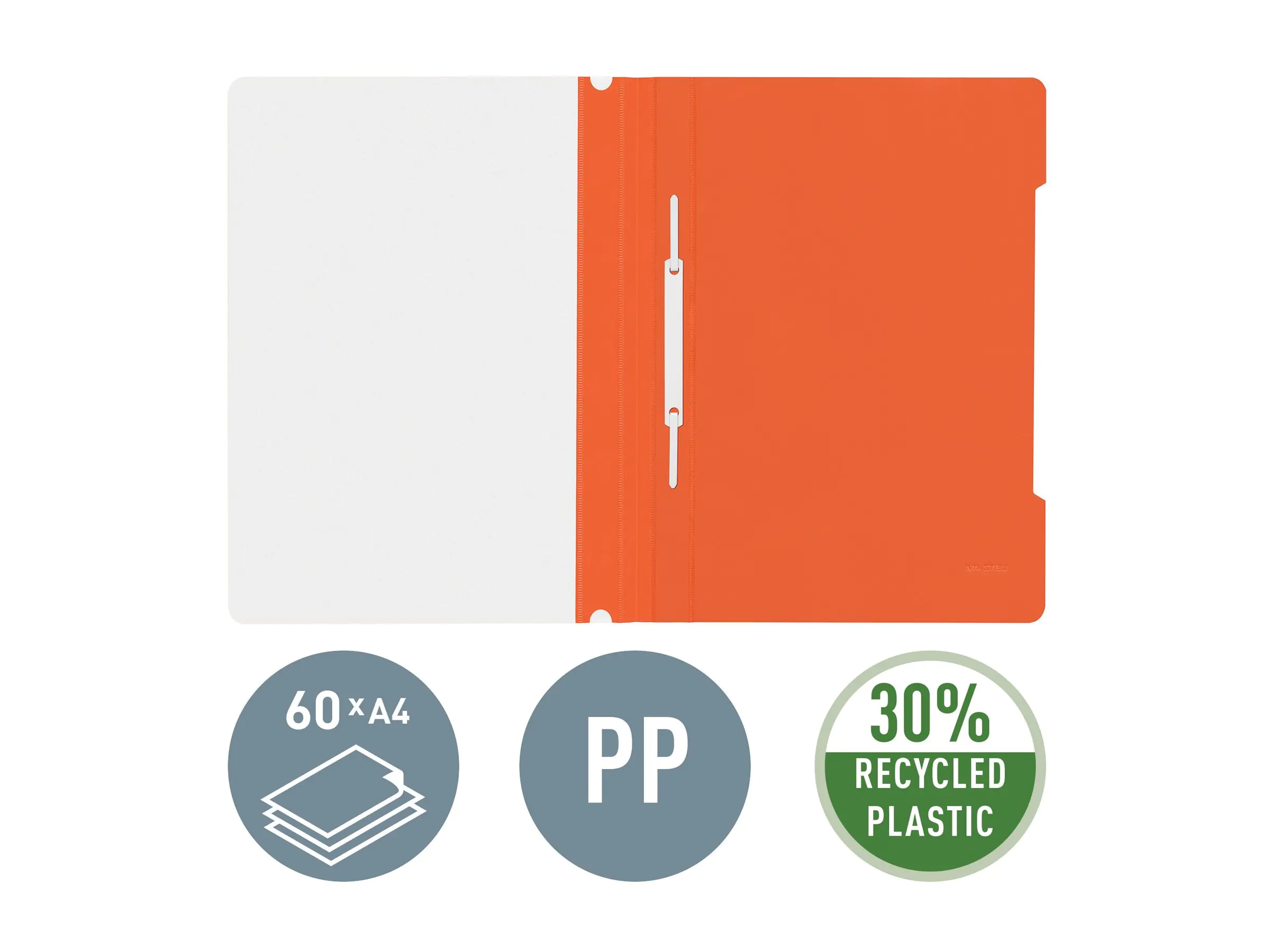 Leitz Schnellhefter 41910045 DIN A4 max. 250Blatt PVC orange