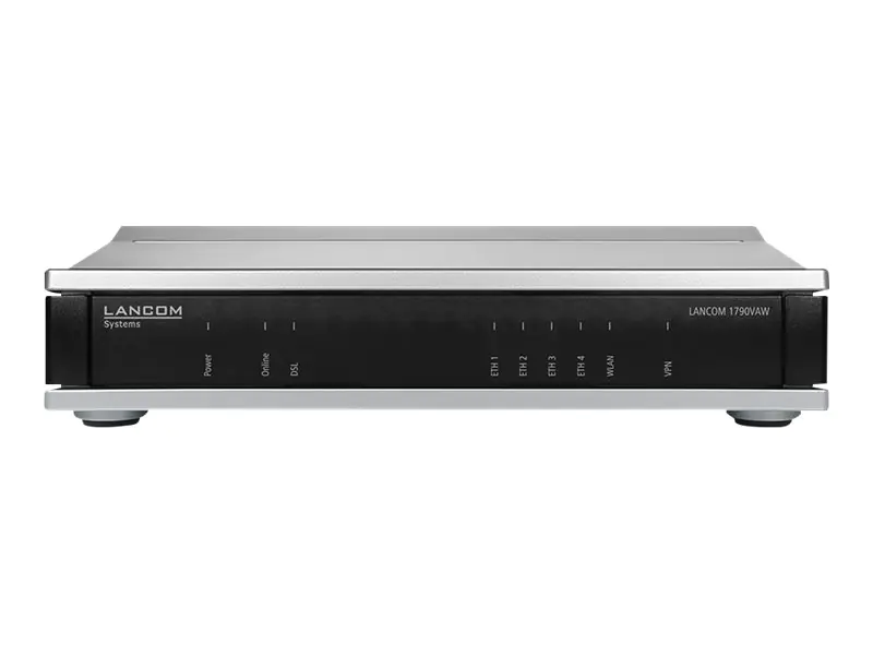 LANCOM 1790VAW - - Router - - DSL-Modem 4-Port-Switch - 1GbE, PPP - Wi-Fi 5 - Dual-Band