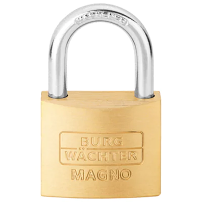 BURG-WÄCHTER Vorhangschloss Magno 400 E 40 K1 GL Zylinderschloss Messing BURG-WÄCHTER Vorhangschloss Magno 400 E 40 K1 GL Zylinderschloss Messing